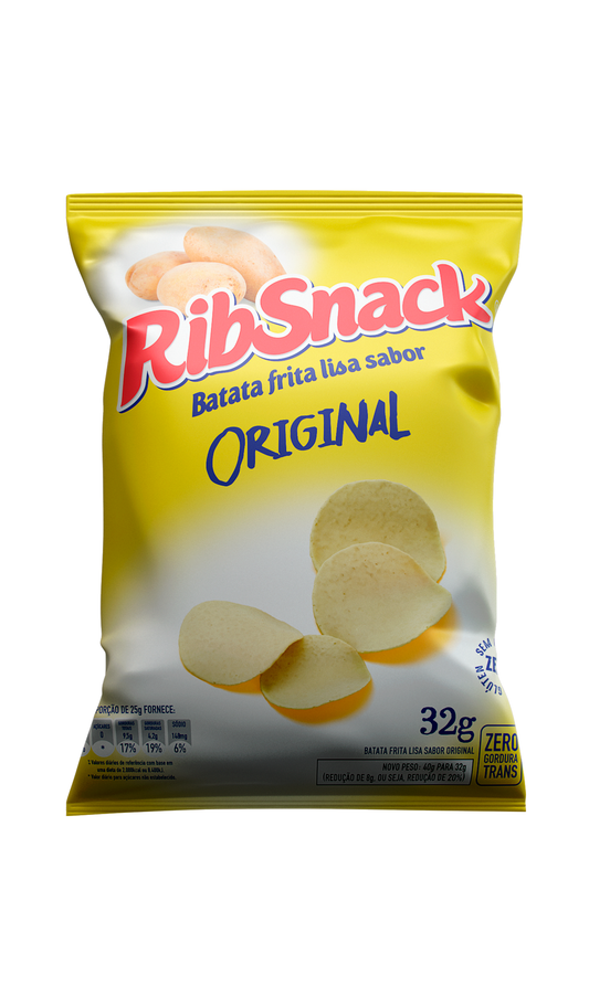 BATATA CHIPS LISA - SABOR ORIGINAL