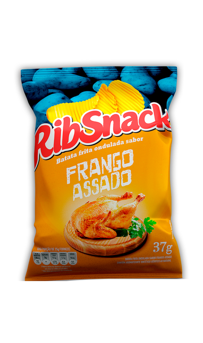 RIBSNACK ONDULADA - SABOR FRANGO ASSADO