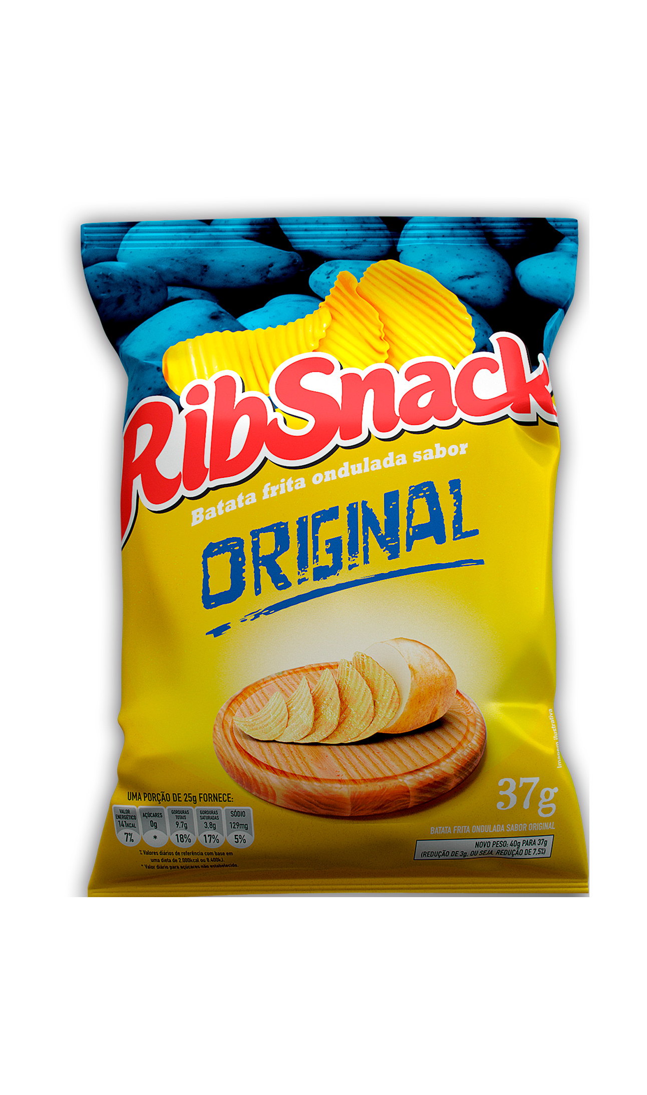 RIBSNACK ONDULADA - SABOR ORIGINAL