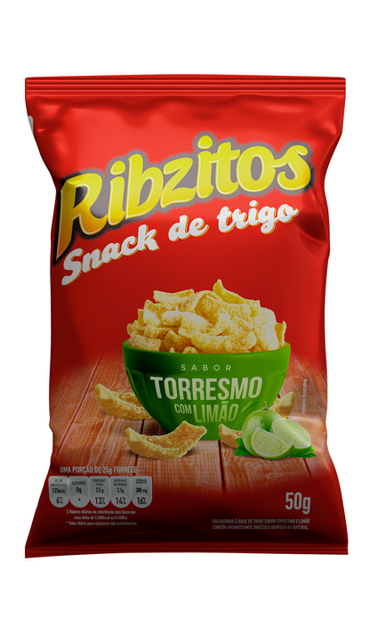 RIBZITOS - SABOR TORRESMO E LIMÃO